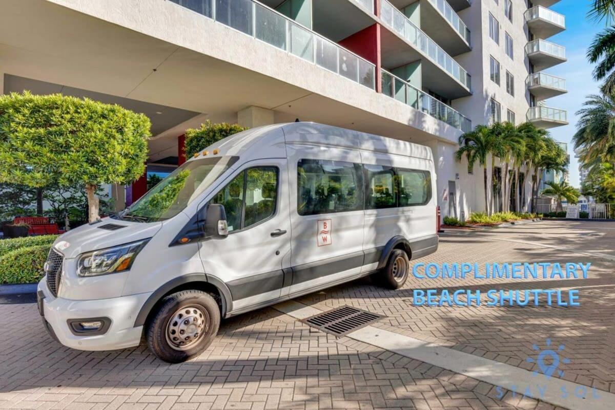 Infinite Views, Amazing Pool, Gym, Near Beach Plaja Hallandale Exterior foto